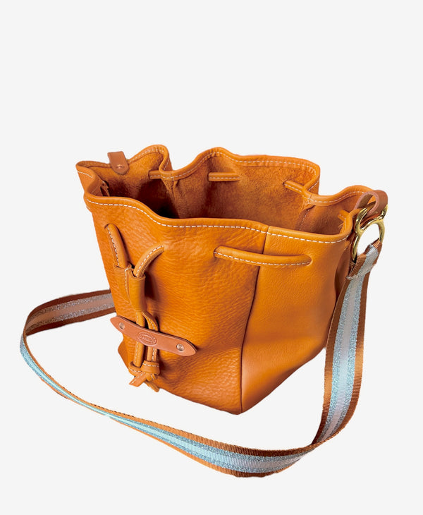 バッグ amarillo DEER BRAIDED BUCKET Arizona Bucket Bag - Copperdot Leather Goods
