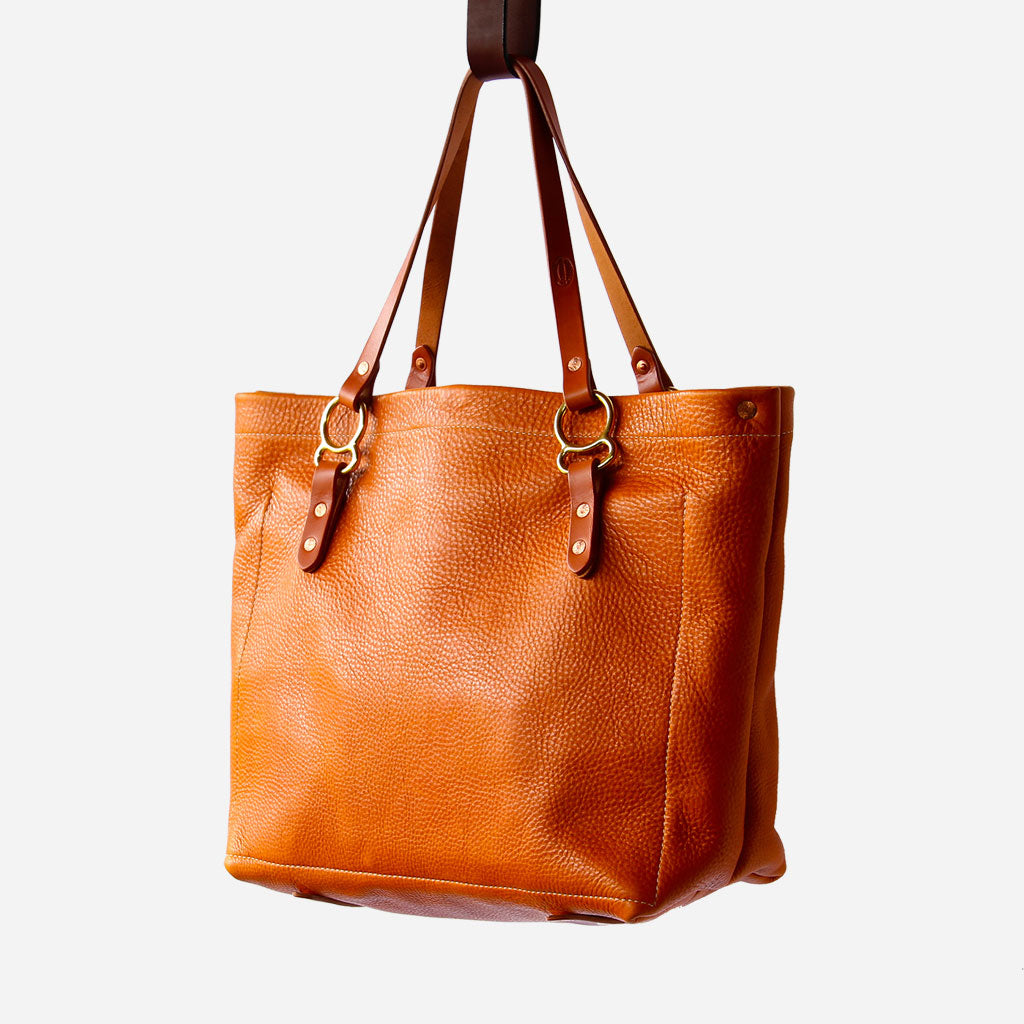 Arizona No. 2 Tote Copperdot Leather Goods Made in Jackson Hole, WY