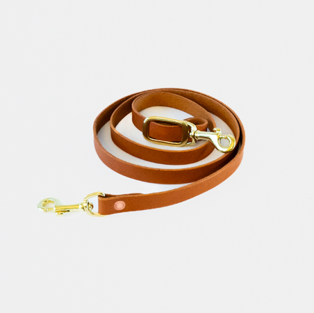 Adjustable Premium Leather Crossbody Strap | Tan