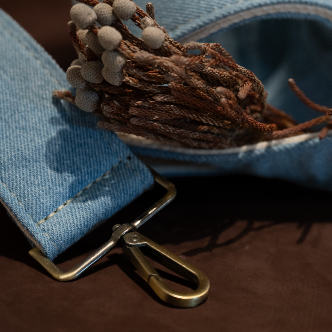 Adjustable Crossbody Strap - Denim | Blue Jean