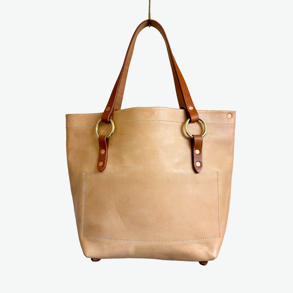 No. 1 - Leather Tote | Italian Nudo