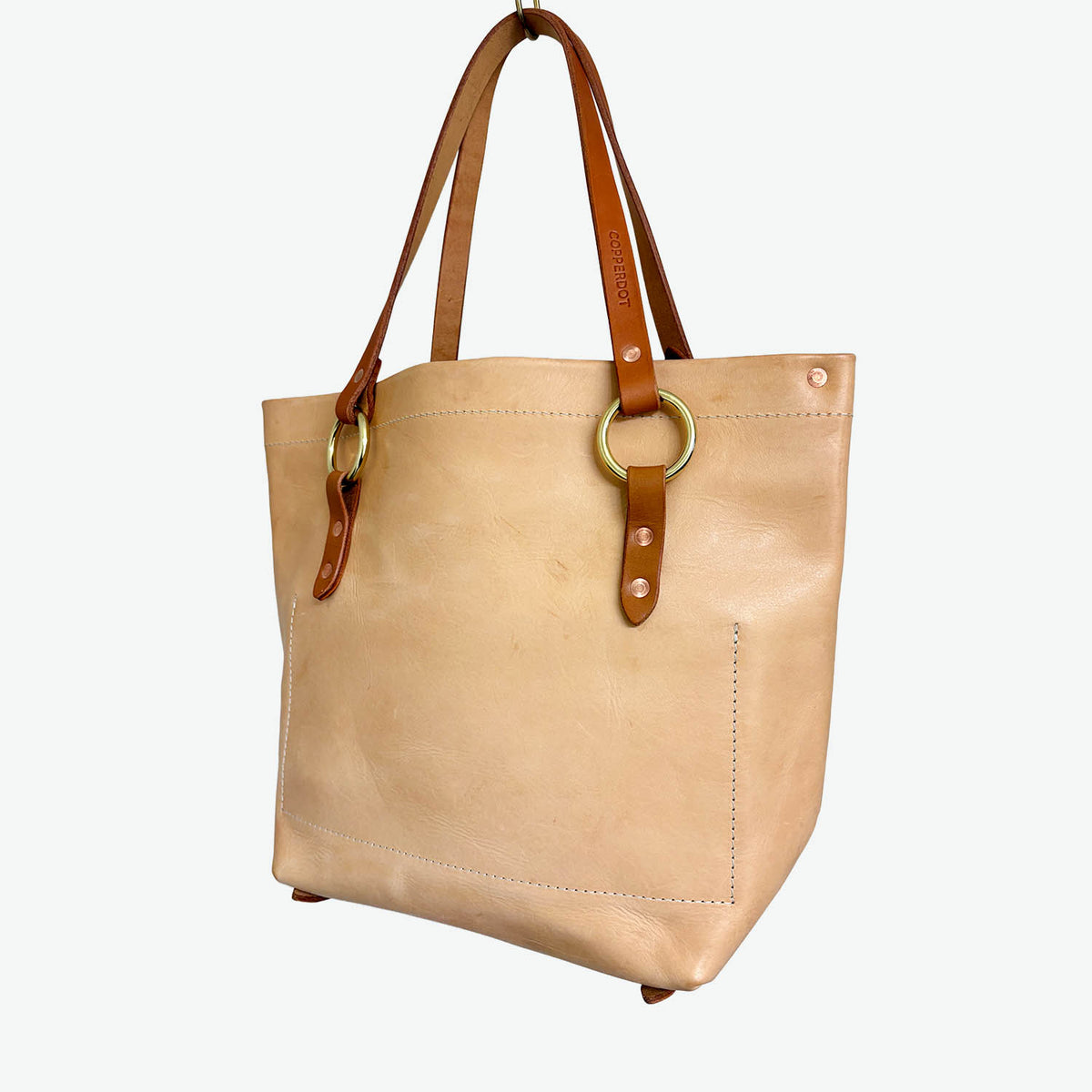 No. 1 - Leather Tote | Italian Nudo