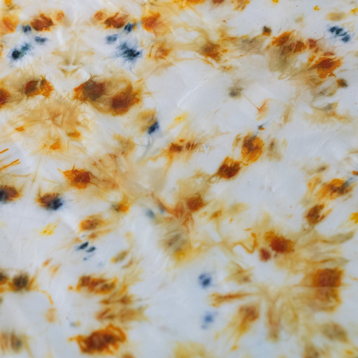 natually dyed silk scarf