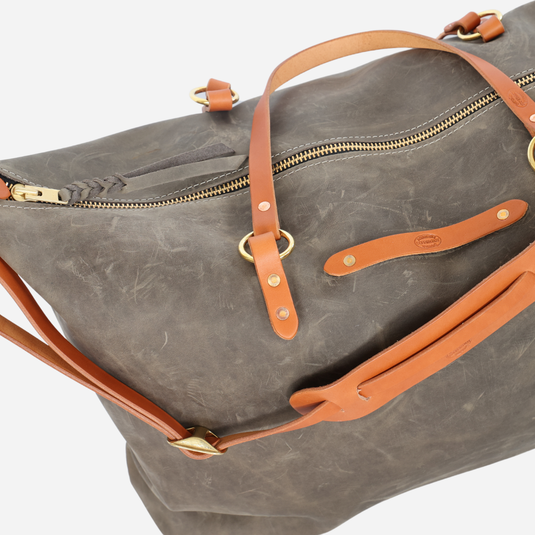 Grey Oil Runaway Duffel