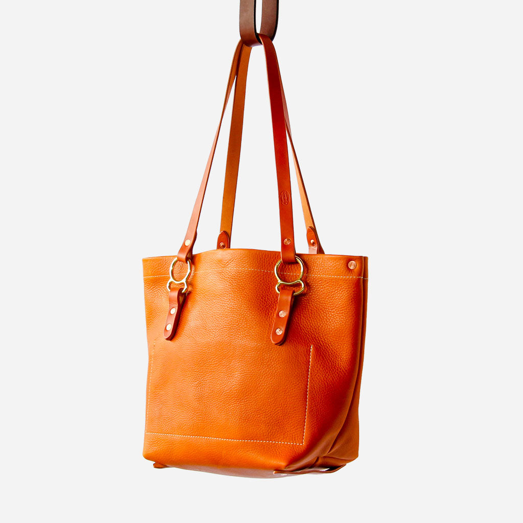 Arizona No. 1 Tote Copperdot Leather Goods Made in Jackson Hole, WY