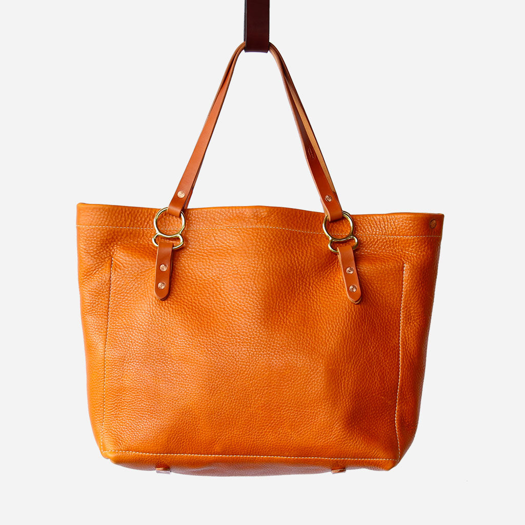 Arizona No. 2 Tote Copperdot Leather Goods Made in Jackson Hole, WY