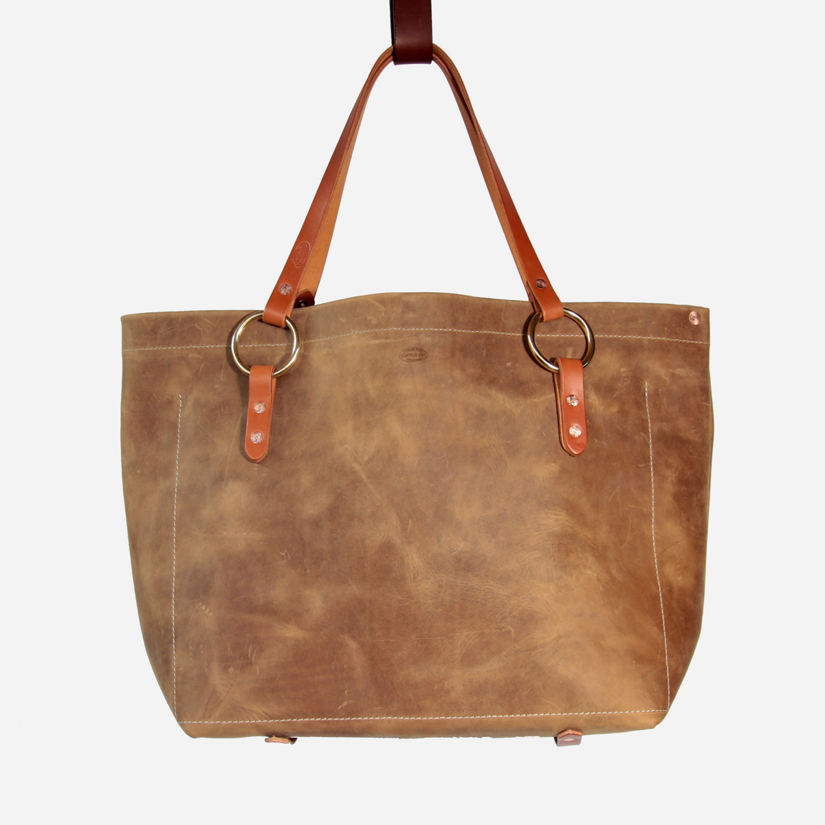 Sandstone No. 2 Tote Copperdot Leather Goods Made in Jackson Hole, WY